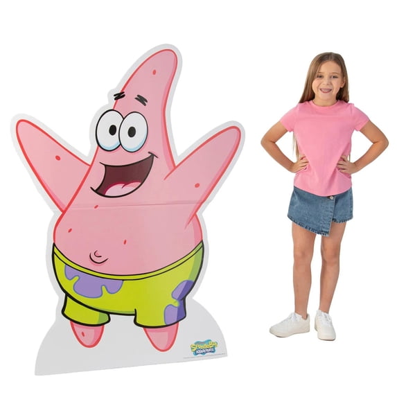 40 1/2" x 54" SpongeBob SquarePants Patrick Cardboard Cutout Stand-Up