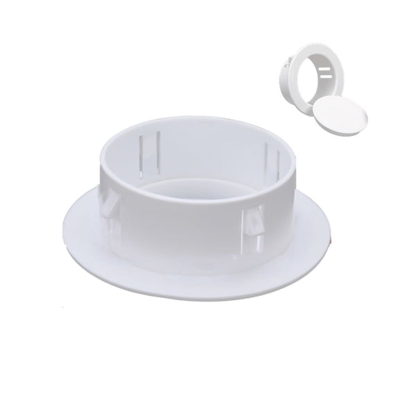 40-100mm Decorative Wall Hole Cover Protective Vents Decor Cap Plastic Plug
