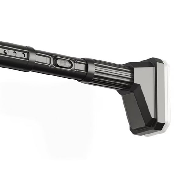 Mxdfafa 40-102in Black Tension Curtain Rod, Heavy Duty No Drill for Room Divider, Bathroom, Closet & Laundry, Carbon Steel, Rust-Proof