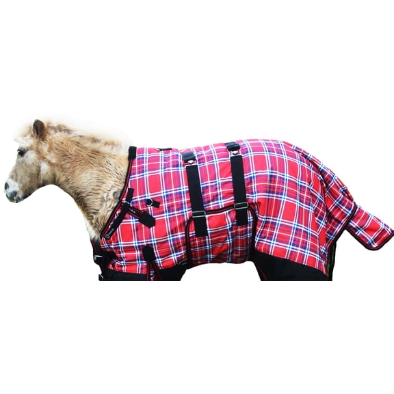 40" 1200D Miniature Weanling Donkey Pony Horse Foal Winter Blanket Red 51972B