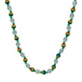 thumbnail image 1 of 40" 12MM Rainbow & Facet Beads Necklace (Each), 1 of 3