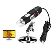40-1600X USB Microscope Digital Microscope Magnification Microscope Camera Portable Handheld Microscope With 8 LED For PC ,Wide and Clear Vision