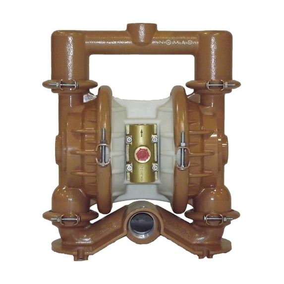 40-28968 1 1/2" TRANS-FLO GOLD AODD Pump, Stainless Steel w/ Polyurethane Diaphragm & NPT Ports