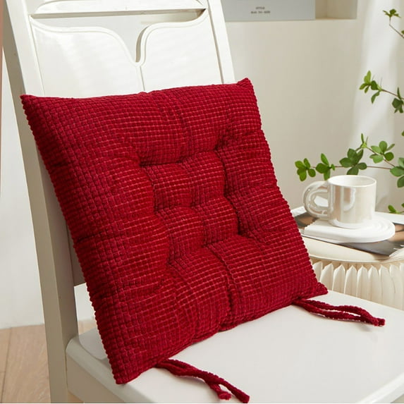 40 * 40 * 7cm Solid Color Cushion, Multicolor Thicken Removable Floor Mat Chair Mat, Non-Slip Soft Comfortable Office Chair Sofa Cushion Adjustment Hip Cushion