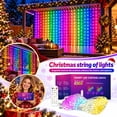 40×40 Inch DIY Pixel Curtain Lights , APP Programmable LED Curtain ...