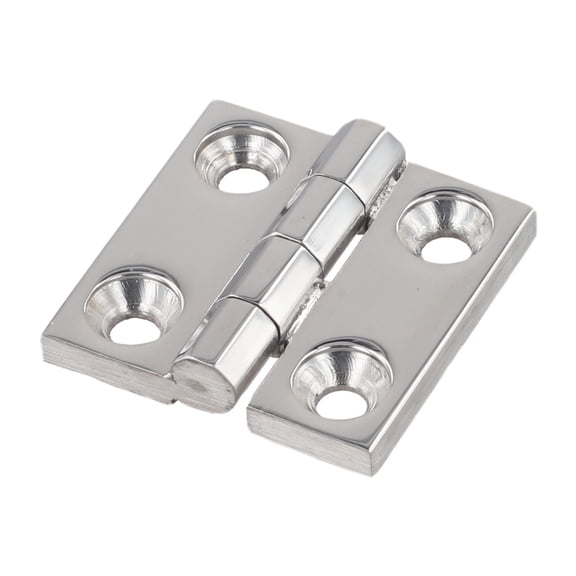 40*40mm Electrical Cabinet Hinge 304 Stainless Steel Material Brushed Finish Design Heavy Use Durability For Cabinets