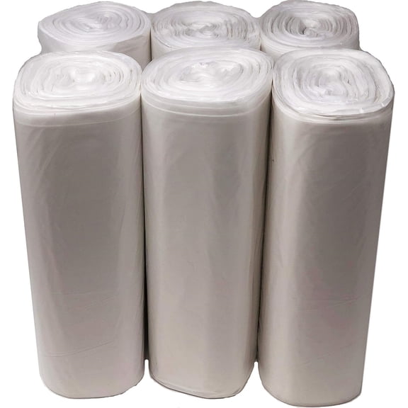 40-45 Gallon Trash Bags | 150 Count |Heavy Duty | Bulk | SuperValue | Clear Multi-Use Garbage Bags
