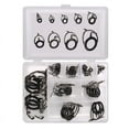 40/45Pcs Fishing Rod Guide Rings Guides Tip Set Repair Kit with Fish