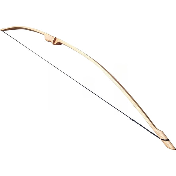 40/45lb 71" Traditional Hickory Longbow! Competition or Hunting Bow! Wood Archery!