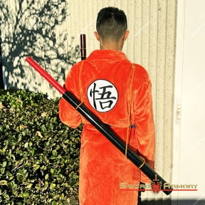 40.5 Goku Foam Power Pole Staff Back Scabbard Fantasy Anime