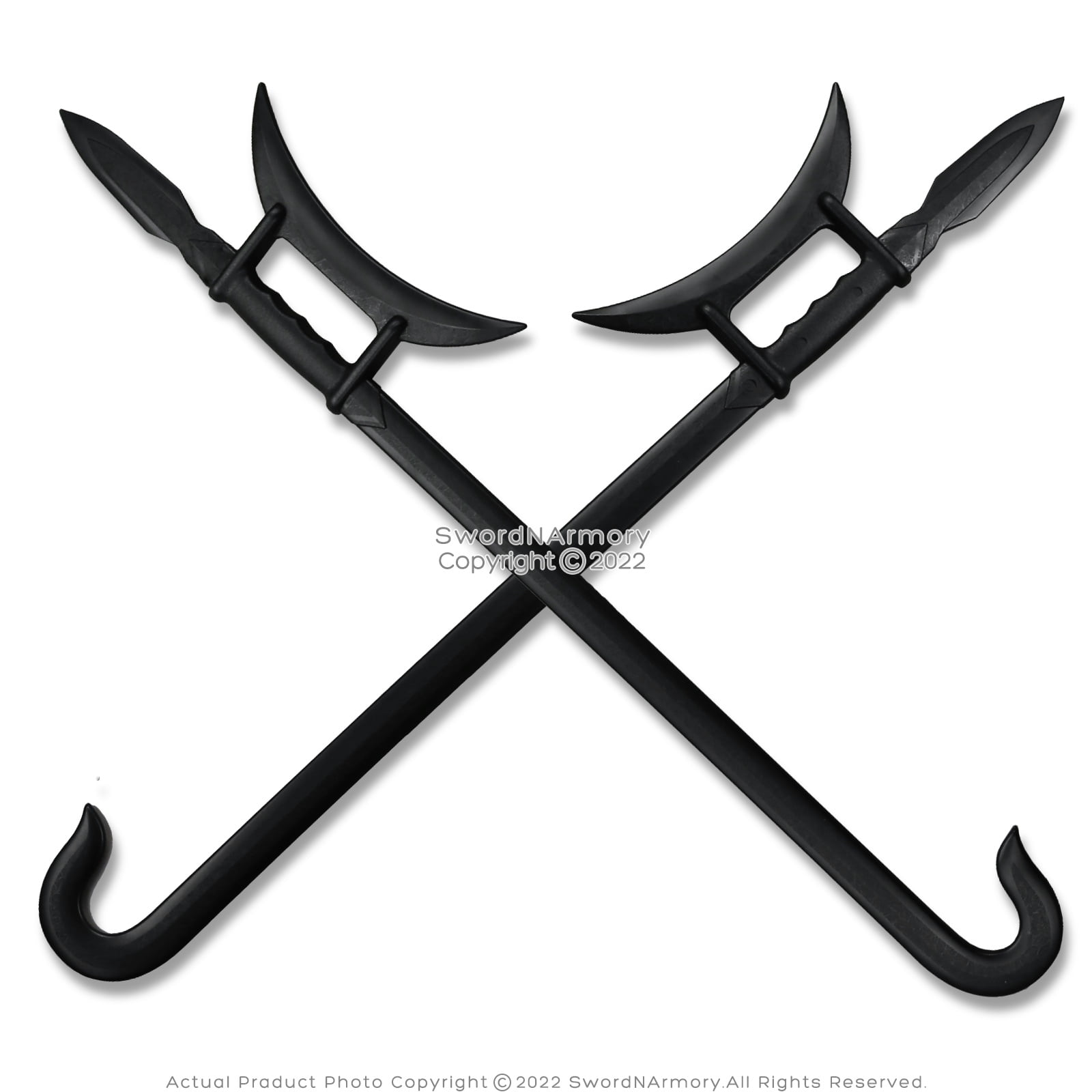 40.5” Polypropylene Hook Swords Wushu Kung Fu Chinese Martial Arts