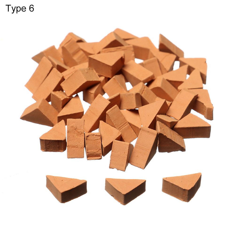 Mini Bricks Modelling 40/50/70PCS Creative DIY Building Scenery Modelling Miniature Bricks ...