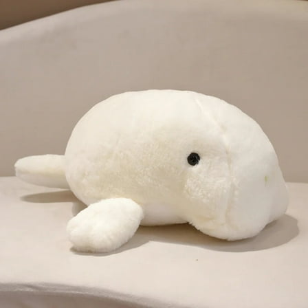 40/50cm Kawaii Manatee Plush Toy Cute Dugong Plush Doll Lifelike Sea Cow Animal Stuffed Pillow Kids Birthday Gifts Room Decor