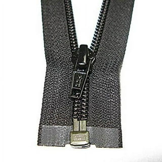 YIXI-SBest Metallic Nylon Coil Zippers #5 10 Yards Sewing Zippers Bulk DIY  Zipper by The Yard Bulk with 20PCS Zipper Slider for DIY Sewing (Black) 
