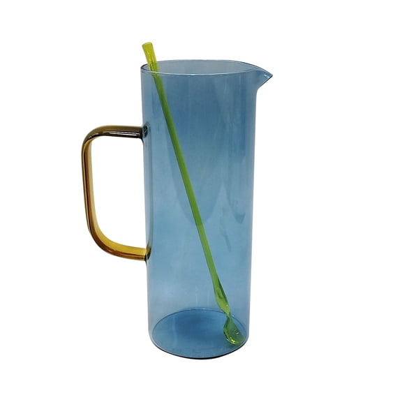 40.5oz. Glass Pitcher & Stirrer by Ashland  - Spring Home Decor
