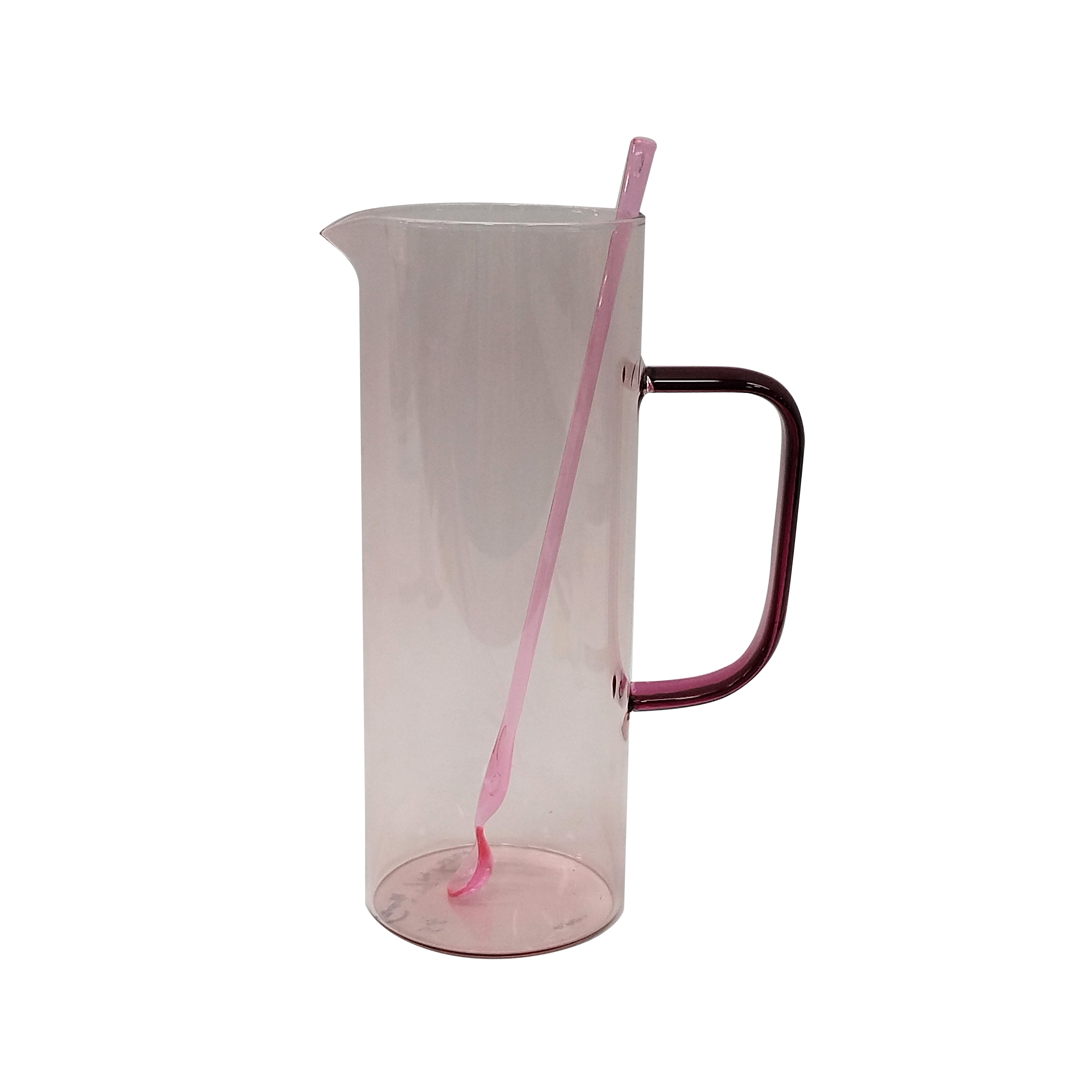 40.5oz. Glass Pitcher & Stirrer by Ashland  - Spring Home Decor
