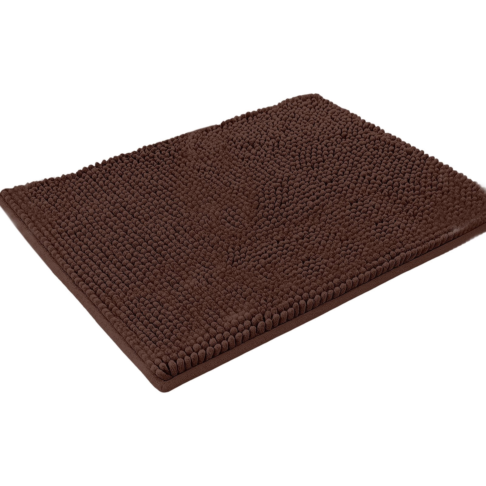 40*60 Brown Absorbent Thick Carpet, Carpet*1, FNGZ Shaggy Plush Thick Non Pet Dog Kennel Mat Warm Cat Bed Cushion