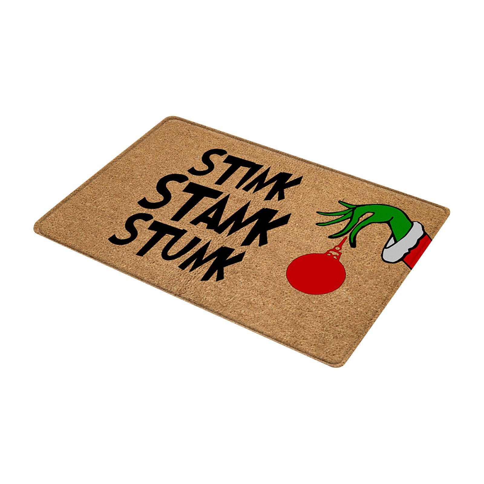 40*60CM Grinch Door Mat Grinch Rug, Merry Grinchmas Mat Outdoor ...