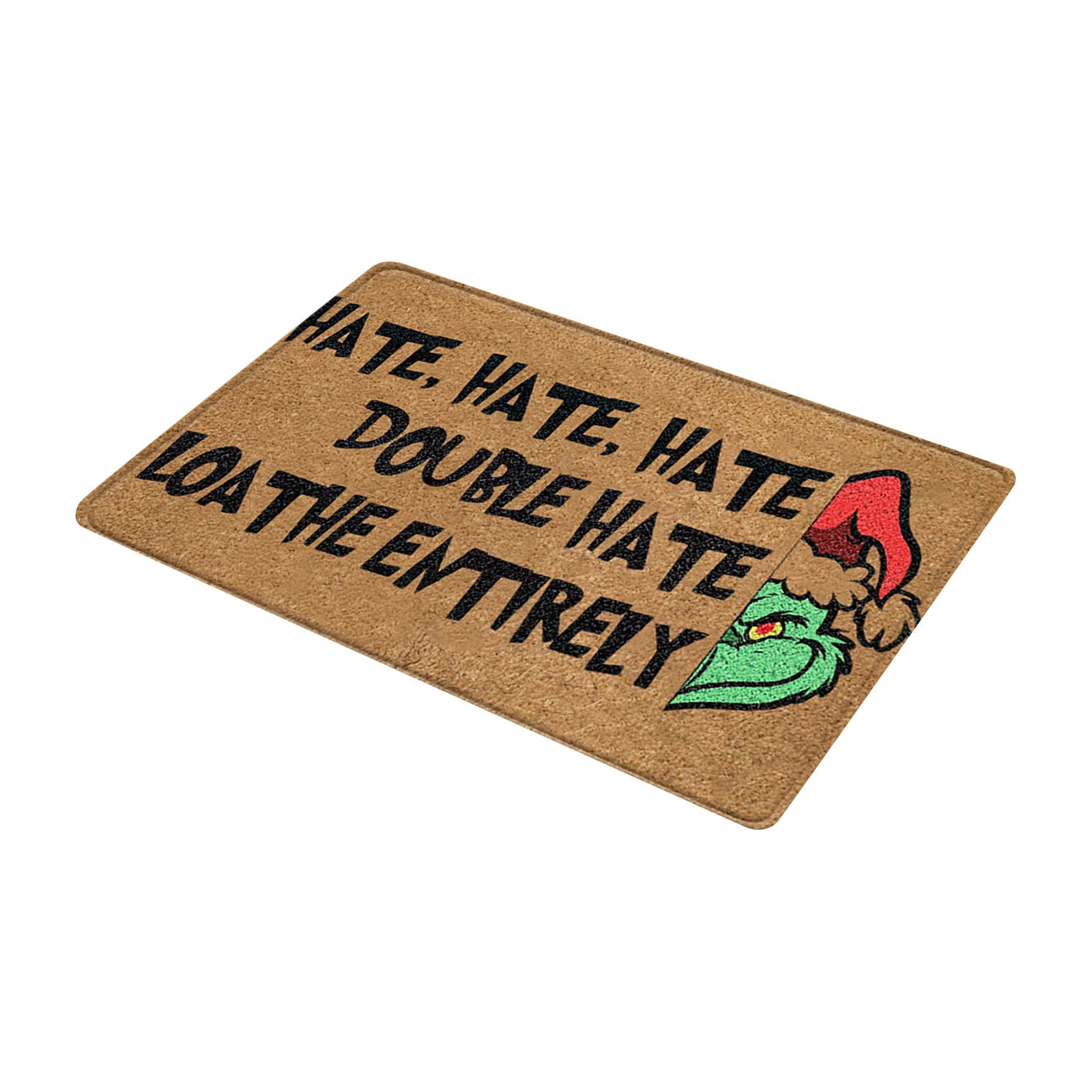 40*60CM Grinch Door Mat Grinch Rug, Merry Grinchmas Mat Outdoor ...