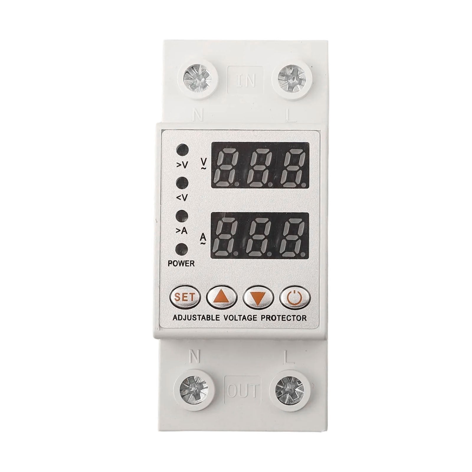 40/63A Rail Type Adjustable Overvoltage Protector Overcurrent ...