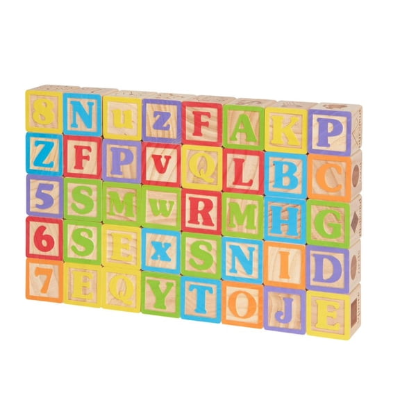 40 ALPHABET BLOCKS