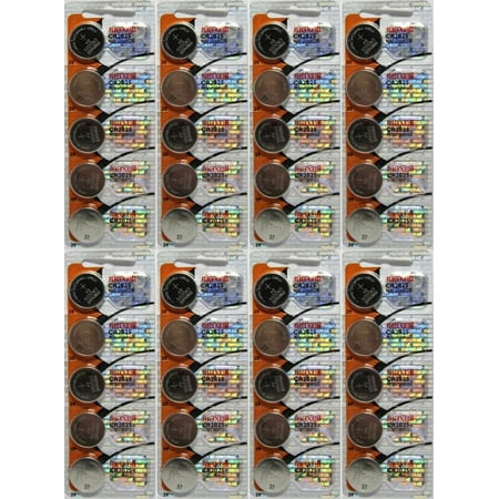 40 Authentic Maxell ECR2025 2025 Lithium 3v Batteries CR2025