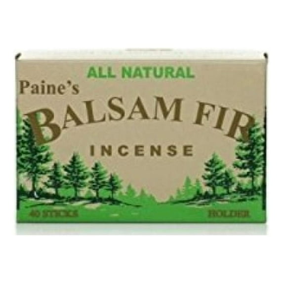 40 Balsam Sticks and Holder - Paine's Fir Balsam Incense