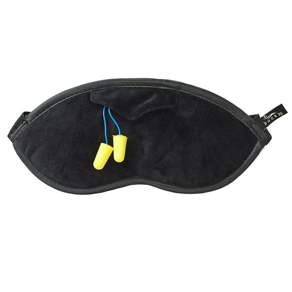 40 Blinks Contoured Eye Mask for Sleep or Travel - Black