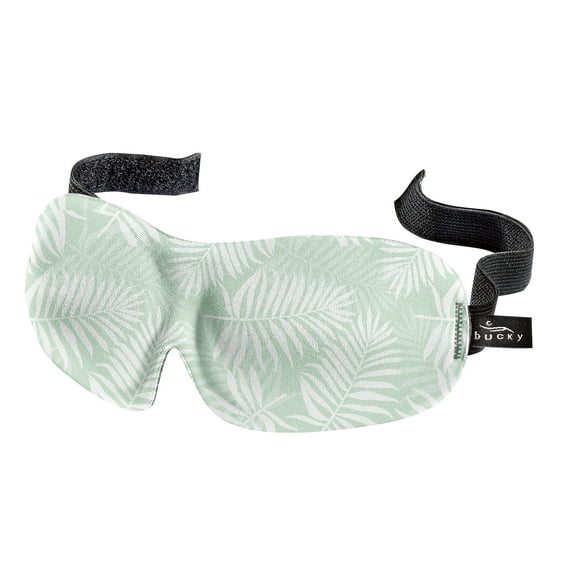 40 Blinks Contoured Eye Mask for Sleep or Travel - Palm Leaf Print