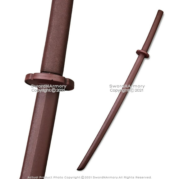 40" Brown Foam Bokken Training Katana Samurai Sword Sparring Stick LARP