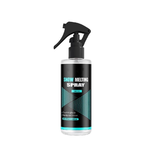 -40C Rapid-Acting Windshield Deicer , Water-Based Ice Melt Prevents Reicing & Safe on Auto Glass Surfaces