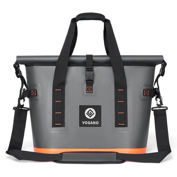 40 Can Soft Cooler Bag, Insulated Leak-Proof Roll-Top, Waterproof Seal, Portable Ice Chest for Camping, Beach, Picnics, 24HR Cold Retention