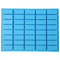 thumbnail image 1 of 40 Cavity Narrow Rectangle Silicone Chocolate Molds Chocolate Bar Mold For Caramel Candy Truffles, 1 of 4