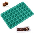 thumbnail image 1 of 40-Cavity Square Caramel Candy Silicone Molds,Chocolate Truffles Mold,Whiskey Ice Cube Tray,Grid Fondant Mould,Hard Candy Mold Pralines Gummy Jelly Mold, 1 of 8