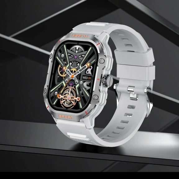 Up to 40% off Clearance, InsCrazy Smart Watch, Smart Sports Watch HD Smart Bracelet Advanced Bluetooth Calling and Extra Long Battery Life Customised Dials 2.01-inch HD Display