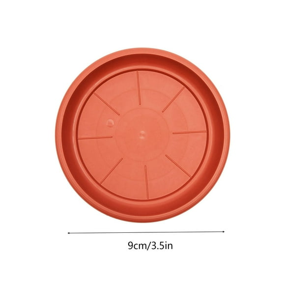 Up to 40% off Clearance! Planter Plant Pots, InsCrazy Plant Saucer Plastic Plant Trays for Pots Heavy Duty Flower Pot Drip Trays Small Round Plant Water Catcher Tray Plant Trays Plant