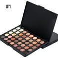 thumbnail image 1 of 40 Colors High Pigmented Shimmer Matte Eyeshadow Makeup Palette Set Full Spectrum Artist Waterproof Creamy Blendable Eye Shadow Cosmetics Kit (1 Set), 1 of 8