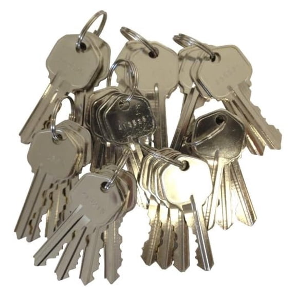 40 Compatible Keyway Precut 6 Pins KW1 Keys 8 Sets of 5 Keys by