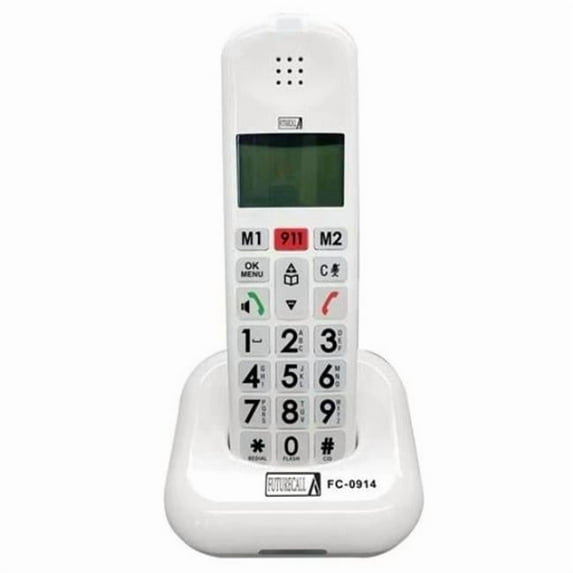40 Db Dect Cordless Amplified Phone - White