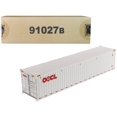 thumbnail image 1 of 40' Dry Goods Sea Container "OOCL" White "Transport Series" 1/50 Model by Diecast Masters, 1 of 1
