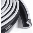 thumbnail image 1 of 40 FT Weather Stripping Door Seal, Kerf Weather Stripping for Doors with Groove, Blocking Light From Doorways,Soundproof, Insulation, Easy to Install, 1 of 8