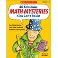 thumbnail image 1 of 40 Fabulous Math Mysteries Kids Can't Resist, (Paperback), 1 of 6