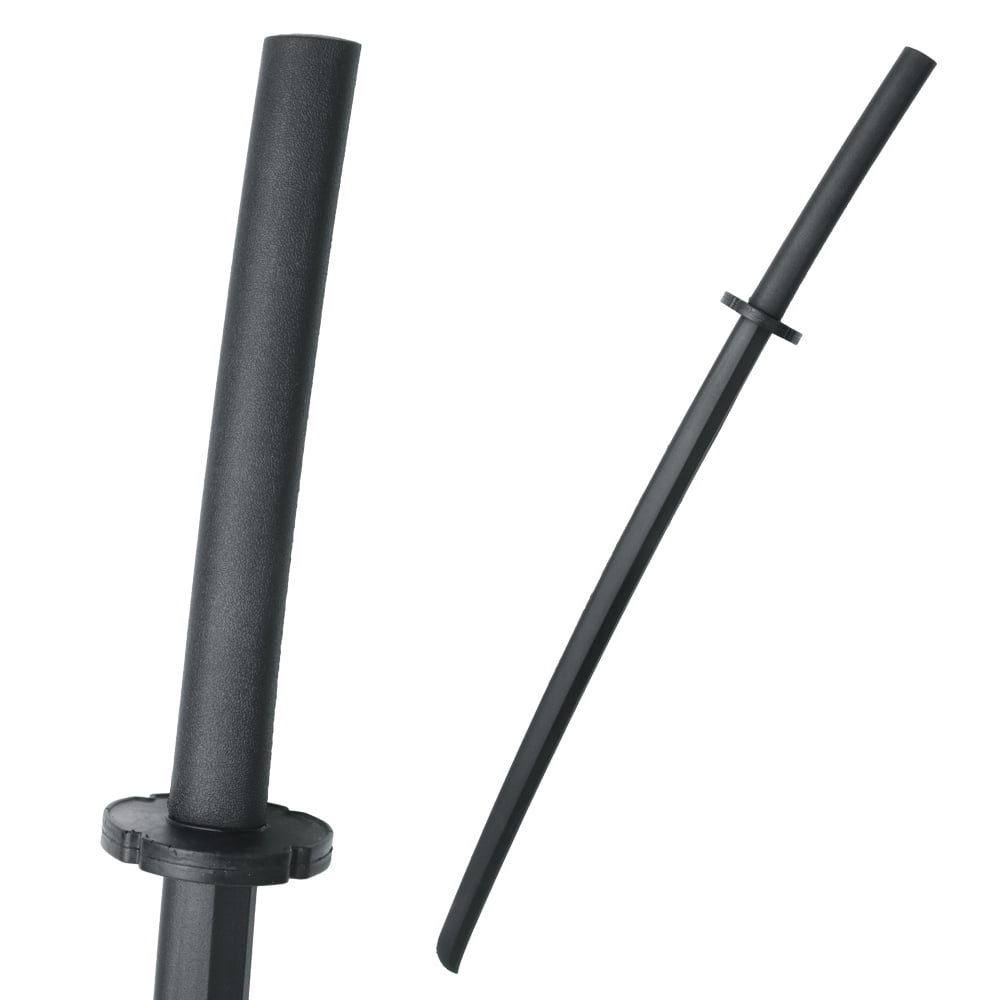 40" Foam Training Katana Samurai Sword Sparring Stick LARP Black