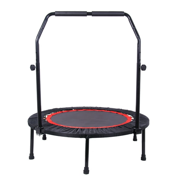 40" Rebounder Trampoline for Kids, SEGMART Mini Trampoline with Handle, Exercise Trampoline, Fitness Trampolines, Indoor Trampoline, Small Trampoline, Workout Trampoline for Indoor Outdoor