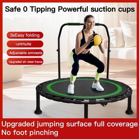 XHYHWYD 40" Foldable Trampoline, 1 Count