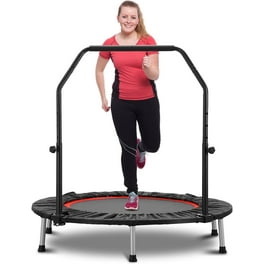 Sunny Health & Fitness Workout Trampoline with Adjustable