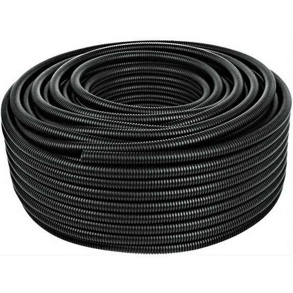 40 Ft 1" Split Wire Loom Conduit Polyethylene Tubing Black Color Sleeve Tube RV