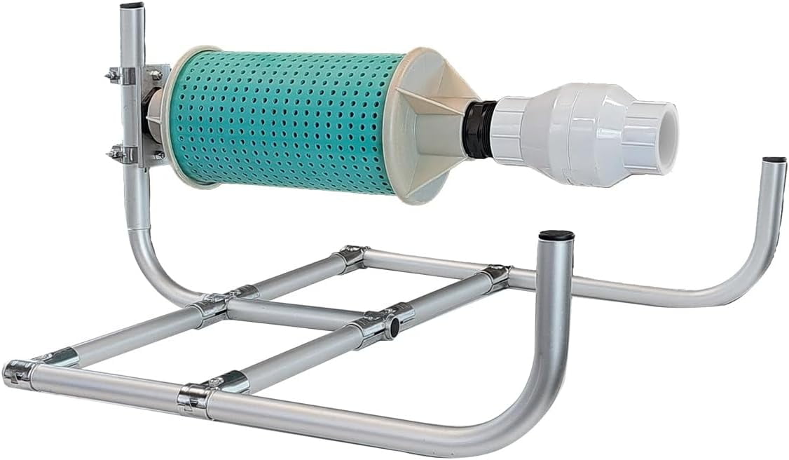 40 GPM Filter w/Matting for Lake & Pond Irrigation Pump + Adjustable ...