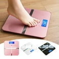 thumbnail image 1 of Up to 40% off Gifts Oefntac Digital Scale Digital Bathroom Scale,Rechargeable Scale with High Strength Tempered Glass Scale LCD Display High Precision Measurements for Daily Weight Check, 1 of 9