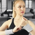 thumbnail image 1 of Up to 40% off Gifts Oefntac Wrist Guard Sweatband Sports Wrist Guard Wrist Supports for Volleyball Badminton Tennis Basketball Wrist Towels Sports Accessories Sleek Designs Absorbent Fabric, 1 of 6